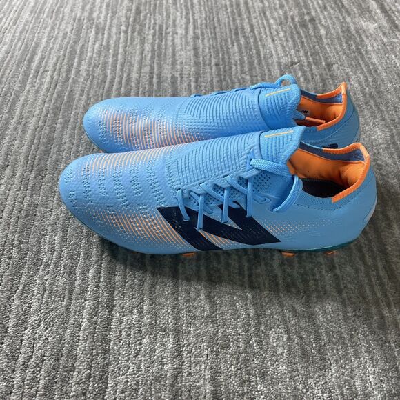 New Balance Furon v7+ Pro FG Mens 9 SF1H S75 Light Blue Soccer Cleats FuelCell - Picture 3 of 10